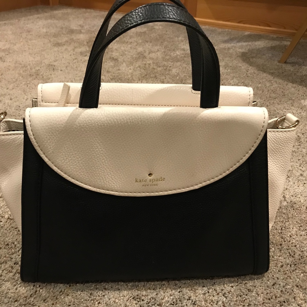 Kate Spade | Black & White Hayden Handbag